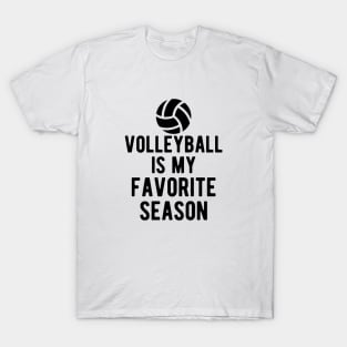 Volleyball Is My Favorite Season T-Shirt